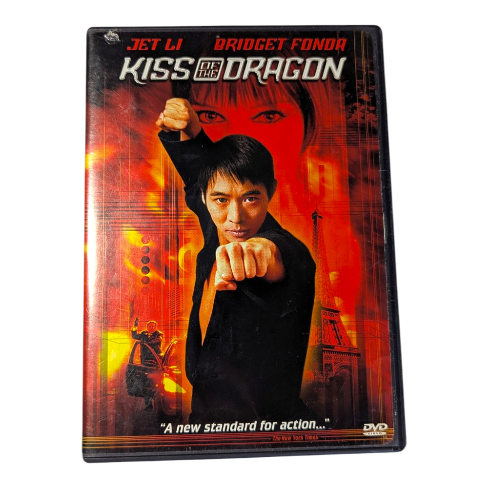 DVD Action Film "Kiss of the Dragon," Starring Jet Li   DVD Movie